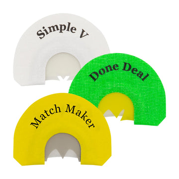 Rolling Thunder Classic Collection turkey mouth calls trio for versatile locating and finishing gobblers