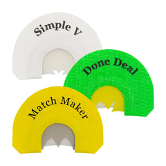 Rolling Thunder Classic Collection turkey mouth calls trio for versatile locating and finishing gobblers