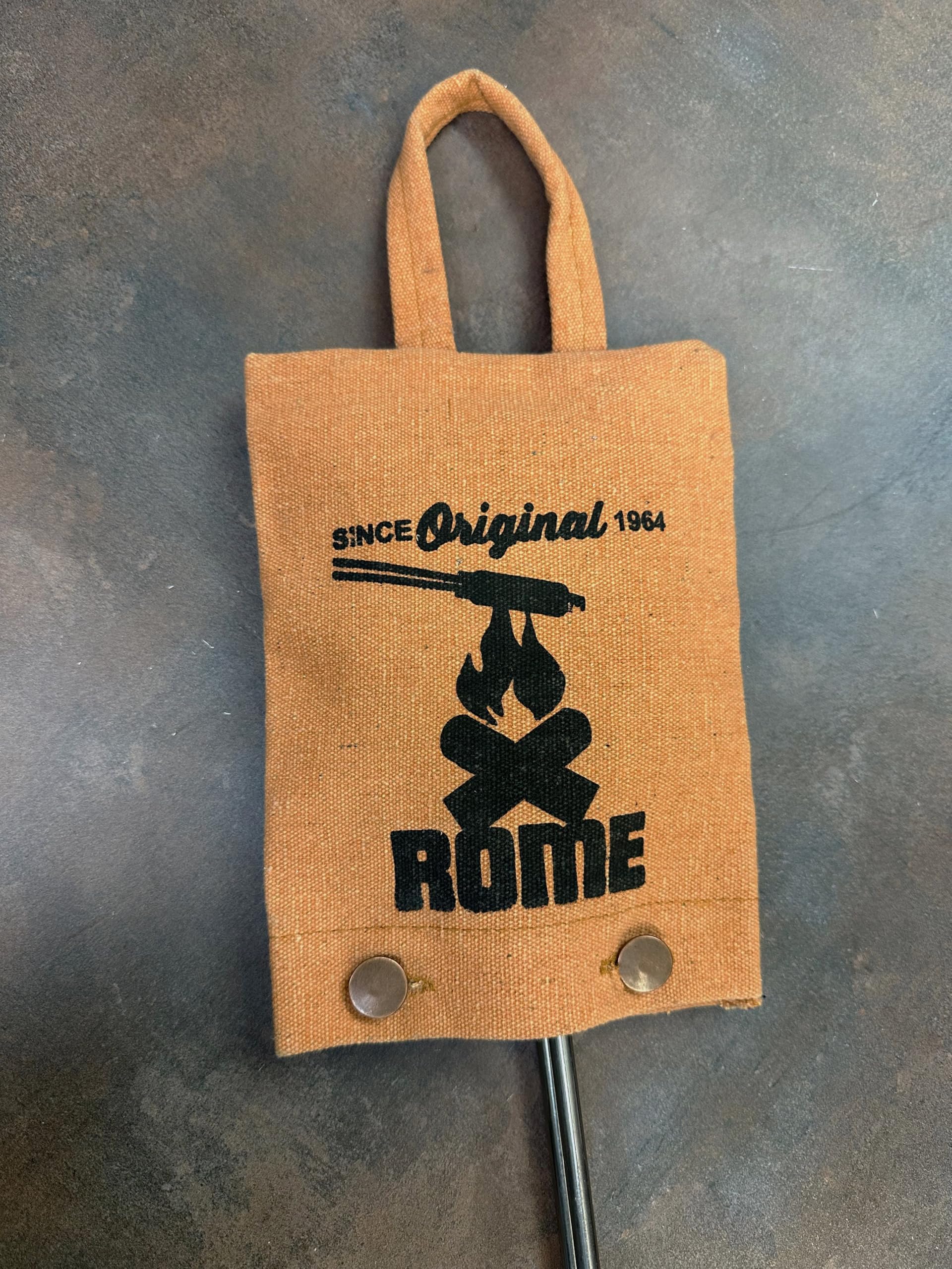 ROME 8x6 canvas bag dimensions suitable for pie irons