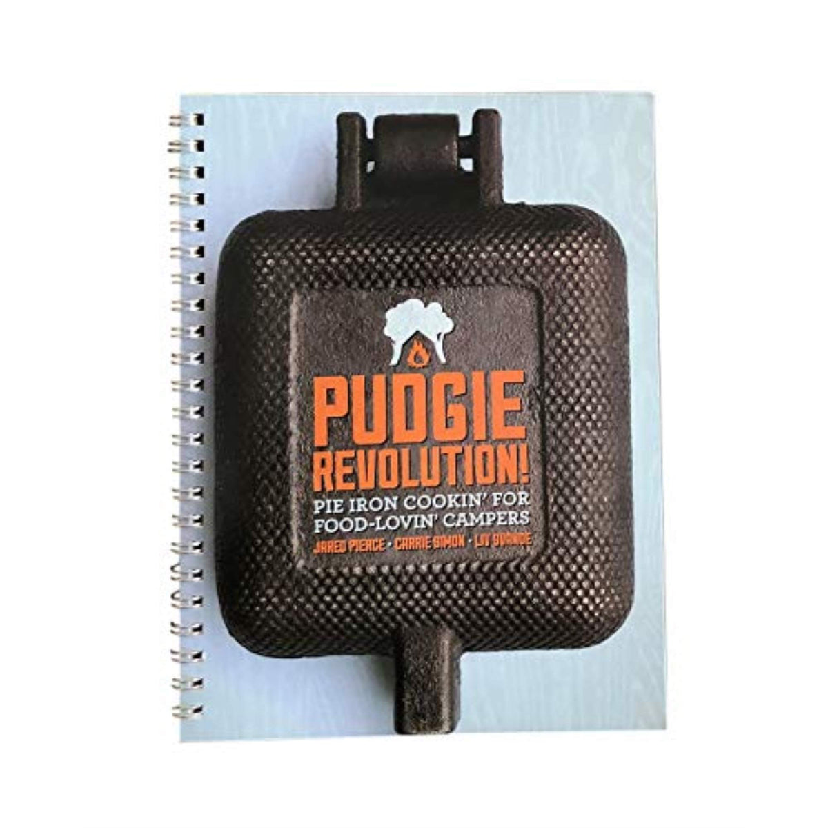 Rome Industries Pudgie Revolution cookbook cover in black for outdoor cooking.