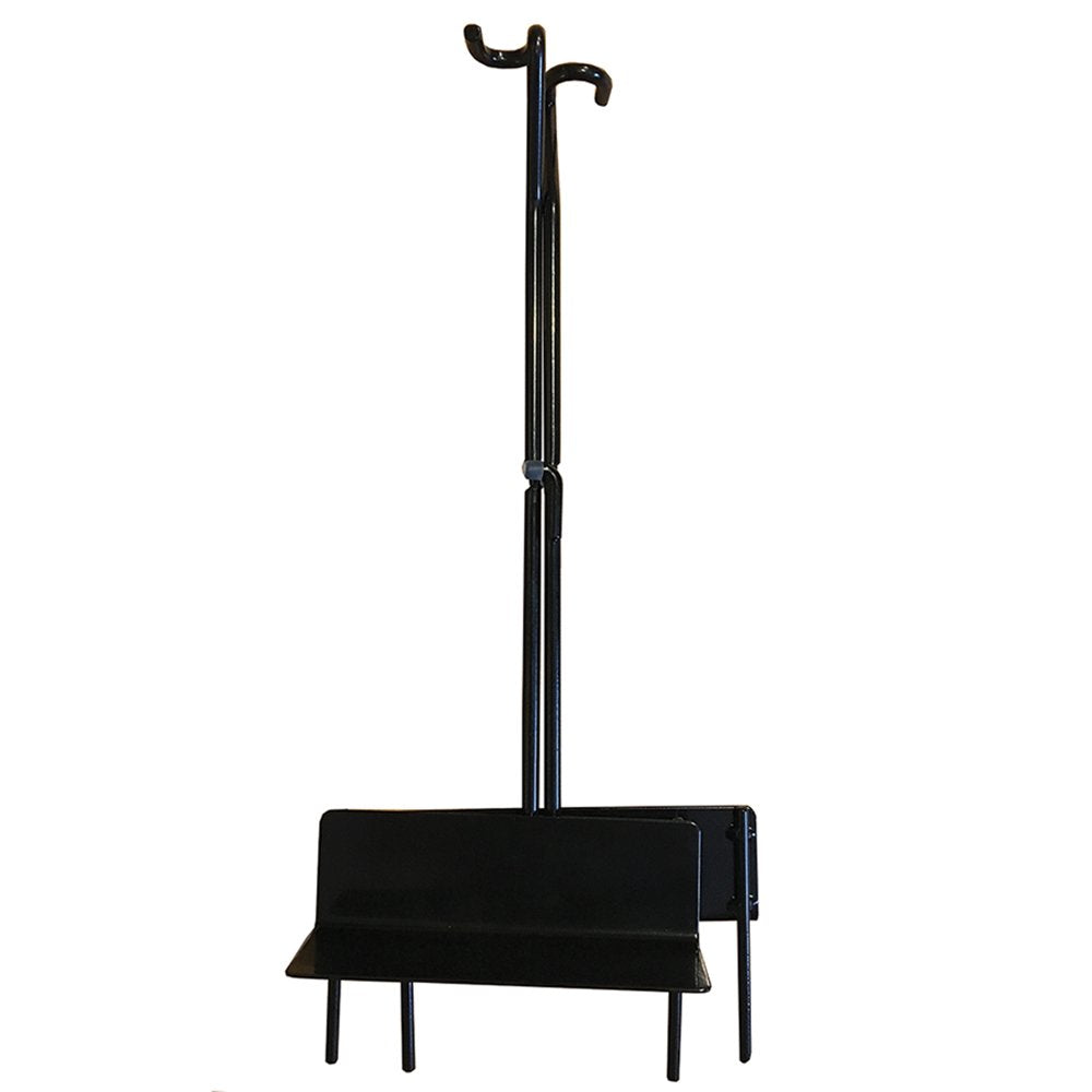 15 by 8 inch kickstand keeps pies elevated and ready.