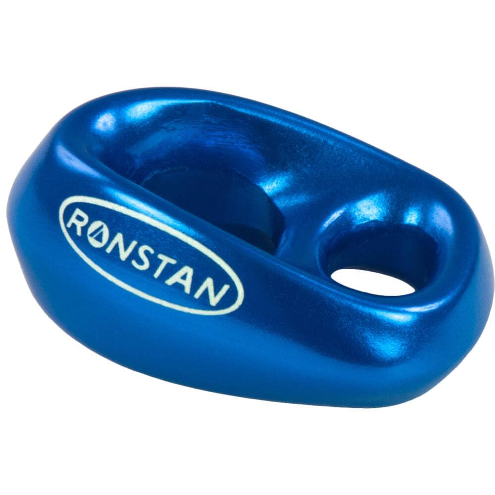 Ronstan Shock line and webbing in blue reduce rigging strain and protect gear.