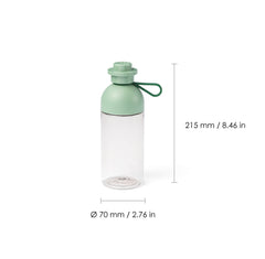 Room Copenhagen LEGO hydration bottle silicone strap, prevents drops and makes carrying effortless.