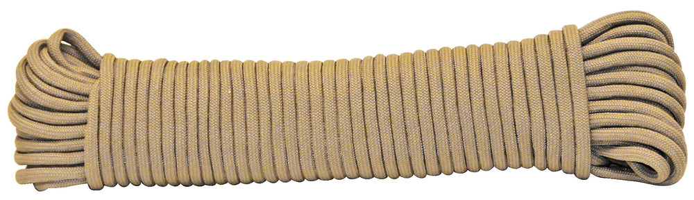 Rope King Nylon Paracord Sandstone 50ft for outdoor fixes and lightweight gear