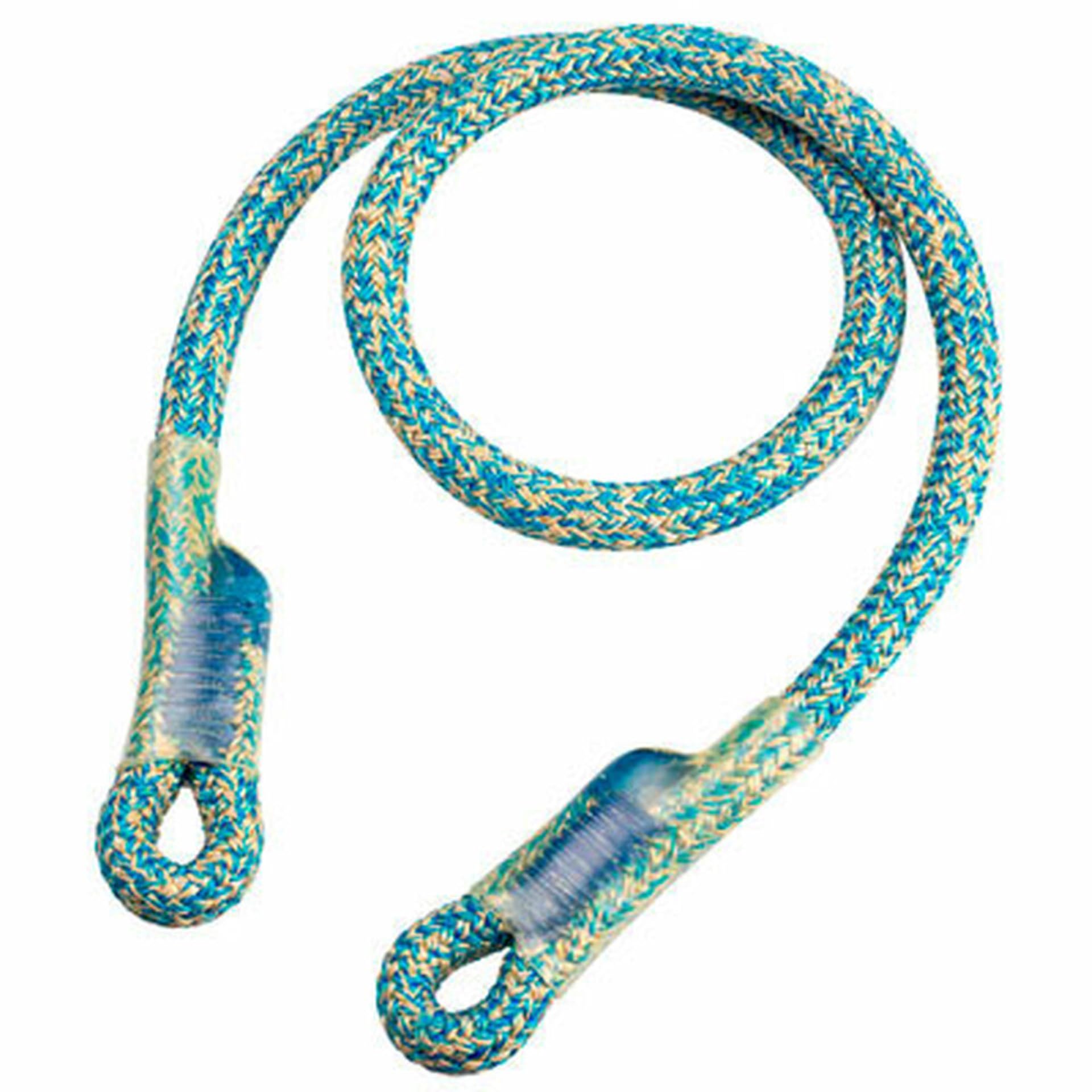 ROPE Logic epiCORD sewn eyes show a quick hitch setup for fast work