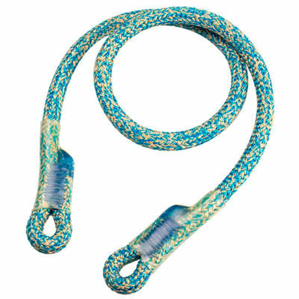 ROPE Logic epiCORD sewn eyes show a quick hitch setup for fast work