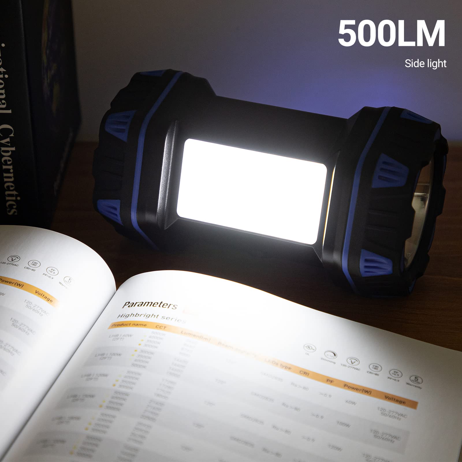 ropelux led camping lantern IP54 waterproof body ensures reliability in rain