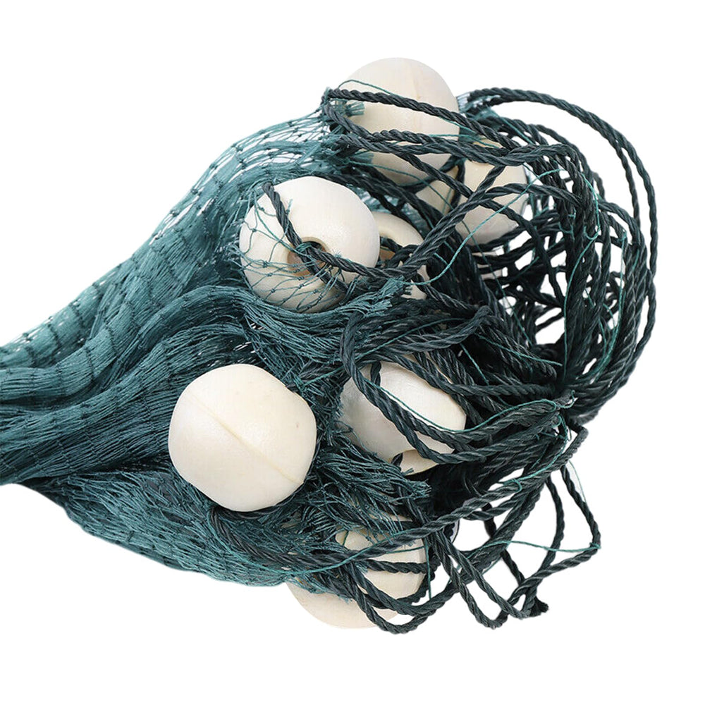 Ropoana drag net with bottom weights for bottom stability