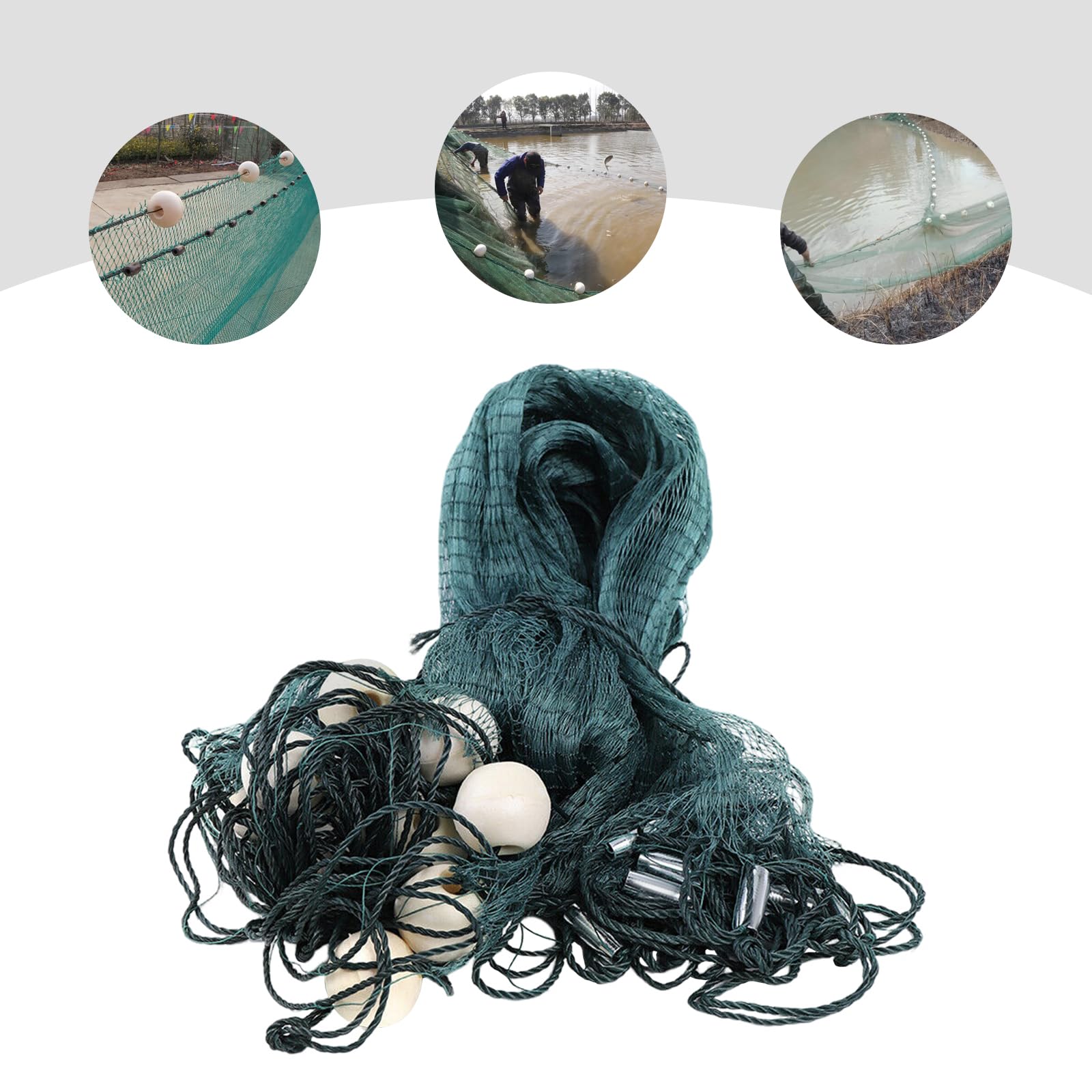 Polyethylene anti-corrosion material resists wear in Ropoana net