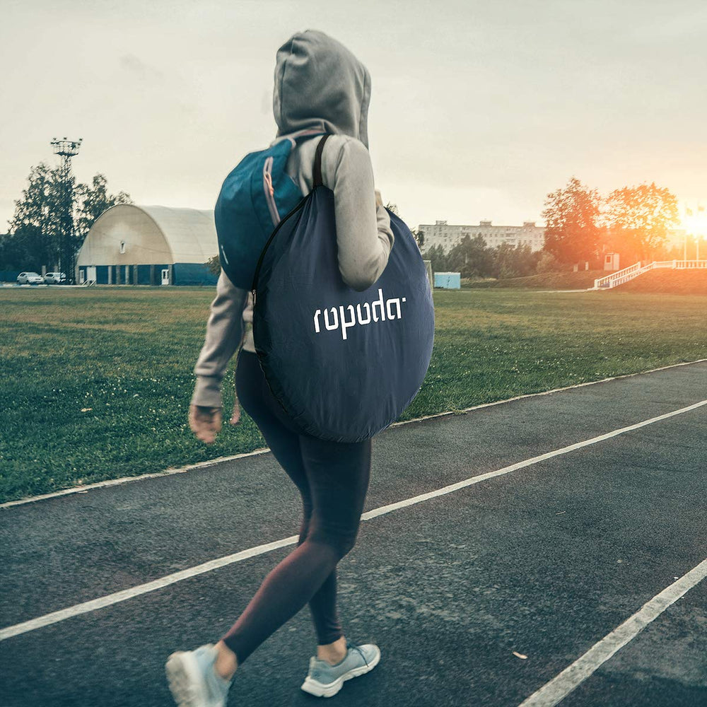 Ropoda Pop Up Tent carrying bag for effortless transport.