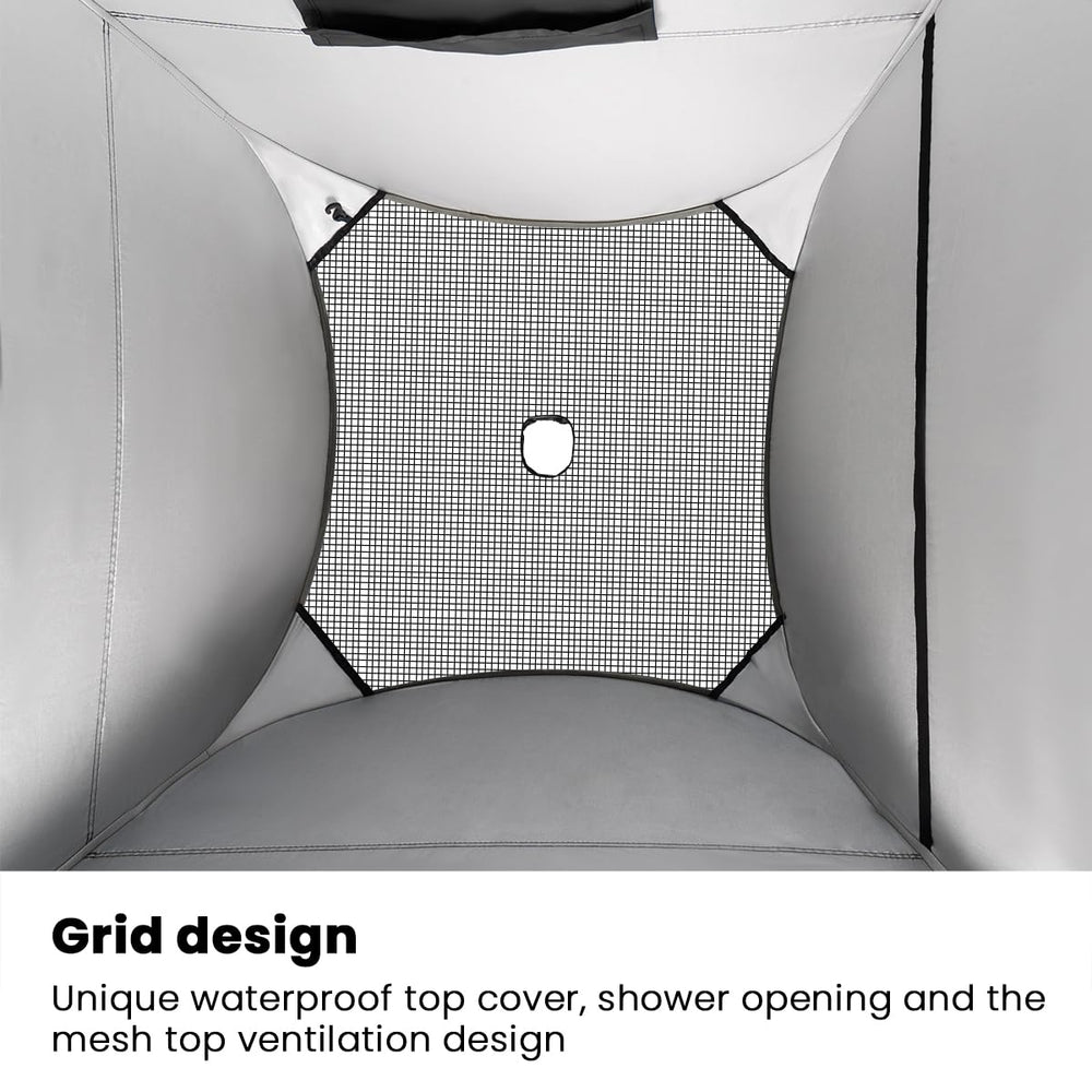 ropoda privacy tent mosquito net top keeps air circulating while preserving privacy