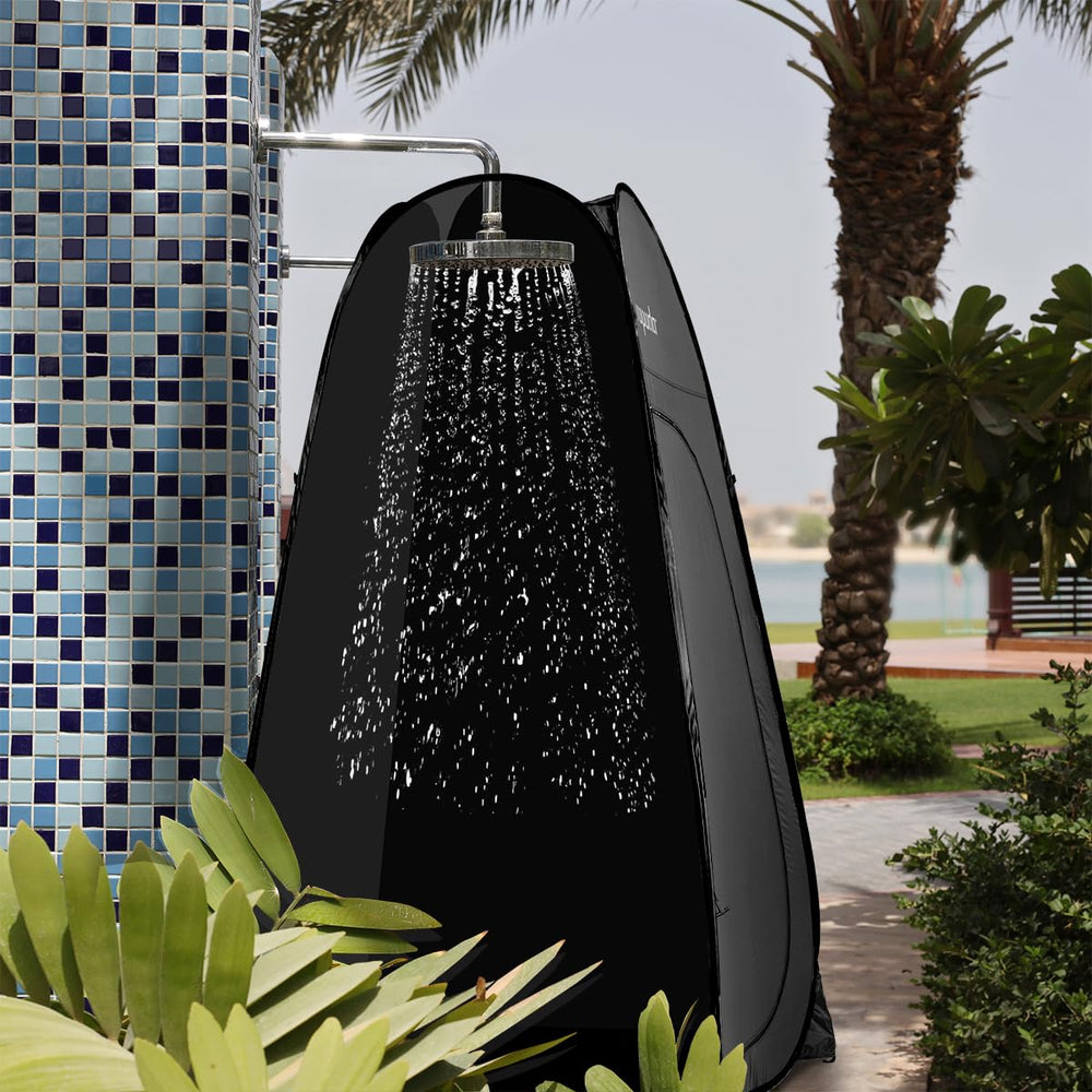 ropoda privacy tent removable roof provides sun and rain protection for all weather use