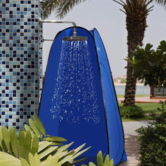 ROPODA privacy tent removable roof for flexible sun and rain protection