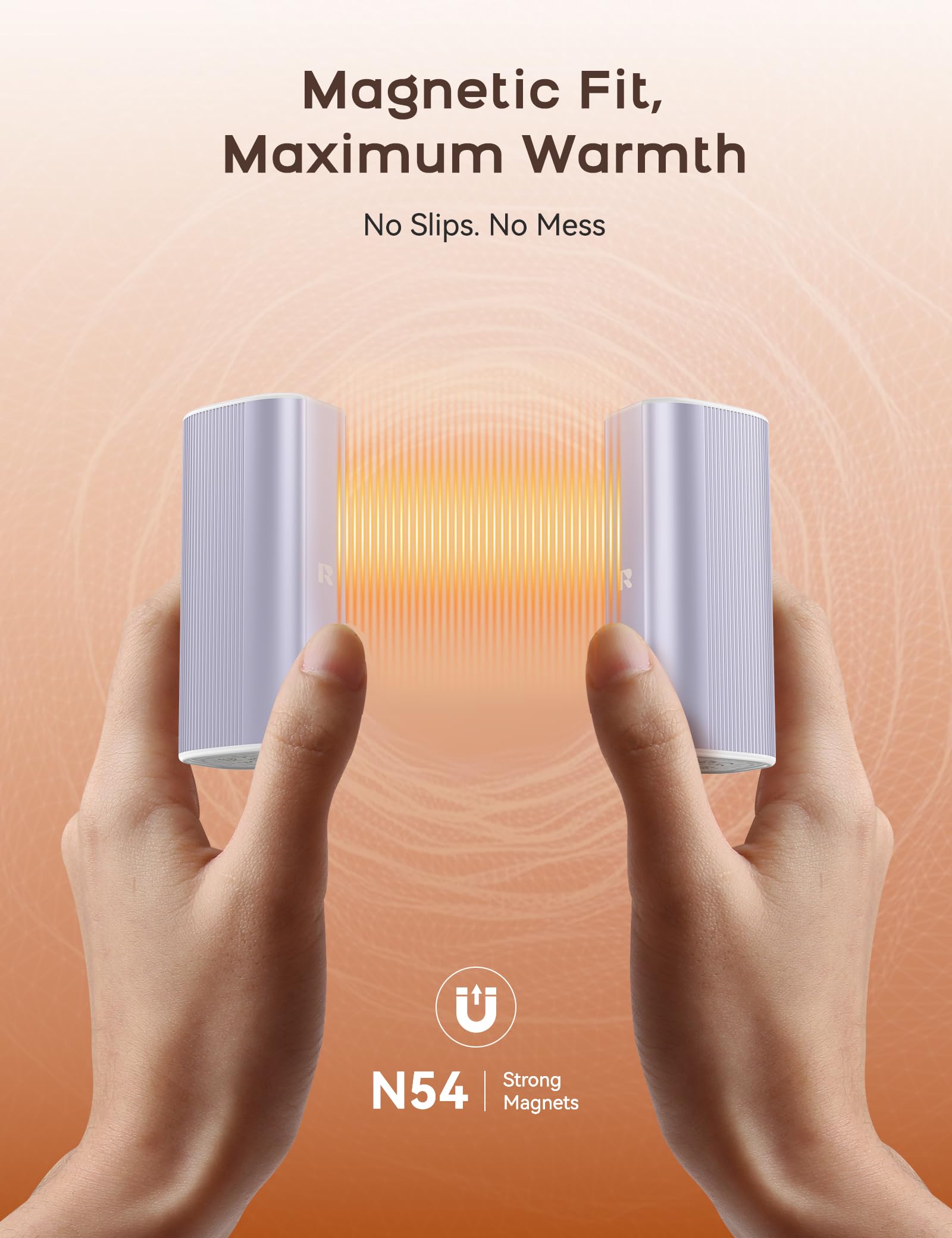 RORRY hand warmers UL-certified safety with overheating protection.