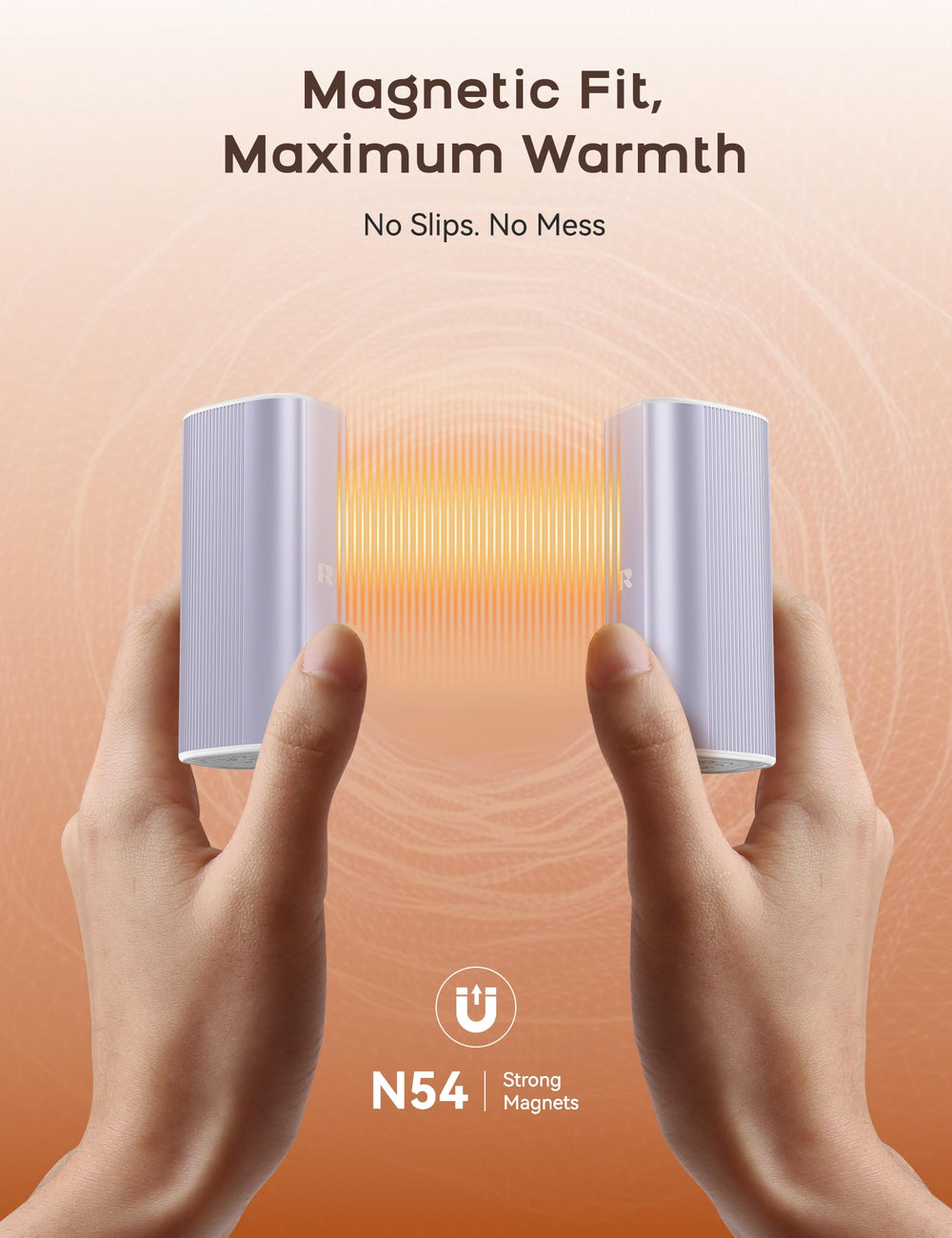 RORRY hand warmers UL-certified safety with overheating protection.