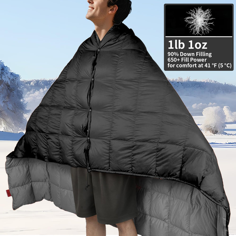 ROSE FEATHER corner loops let you stake the blanket to the ground for picnics.