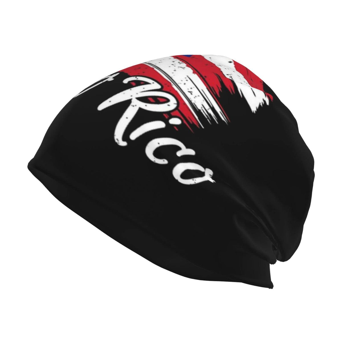 ROSIHODE Puerto Rico Flag Beanie foldable for easy packing and everyday warmth.
