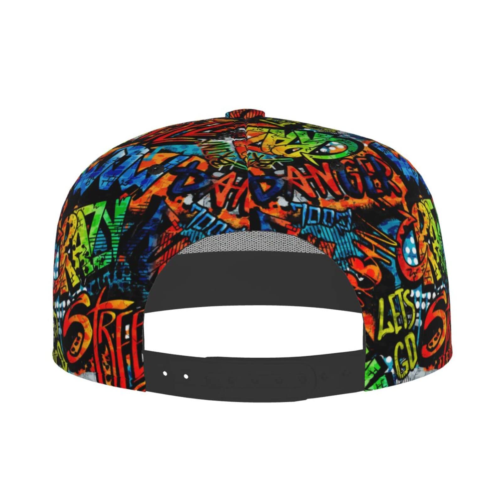 ROSIHODE graffiti pattern snapback adds unique style to any outfit.