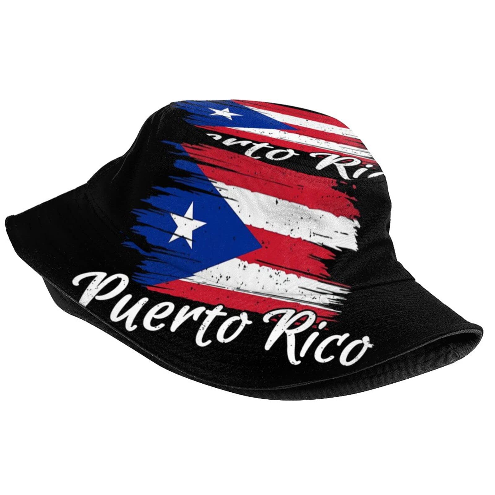 ROSIHODE Puerto Rico flag beach style hat for stylish outdoor sun protection