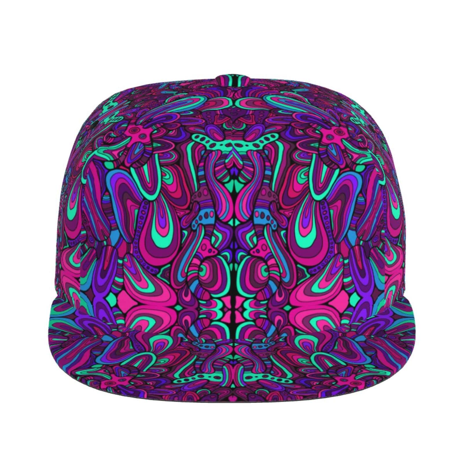 ROSIHODE cap side view adds bold color for outdoor adventures.