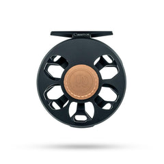 Ross Cimarron fly reel in matte black for 4/5WT setups, USA-made