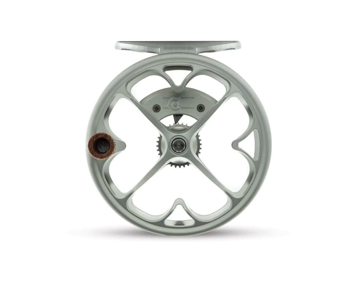Ross Colorado Fly Reel Matte Platinum capacity WF4+90 WF5+75 on label