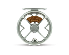 Ross Colorado Fly Reel Matte Platinum diameter 3.6 inches detail for precise fit