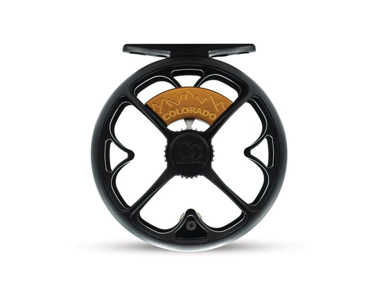 Ross Colorado Fly Reel Matte Platinum side view highlights compact diameter