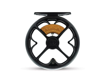 Ross Colorado Fly Reel Matte Platinum side view highlights compact diameter