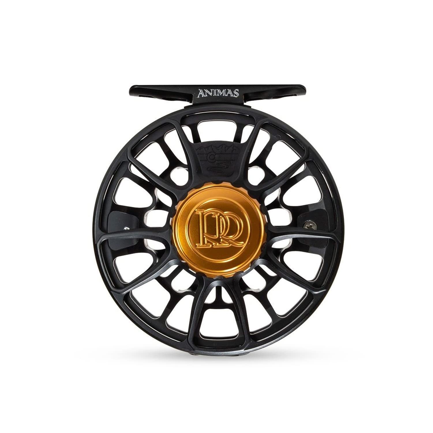 ROSS Reels Animas Fly Fishing Reel Matte Black with Ultra-Large Arbor
