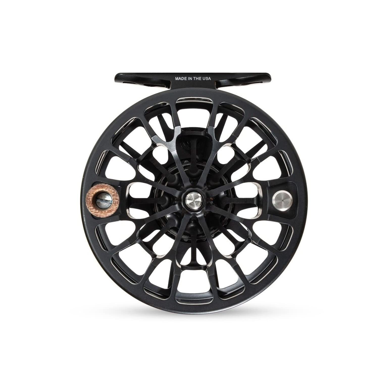 Animas Fly Reel Matte Black – 7-8wt, Ultra-Large Arbor