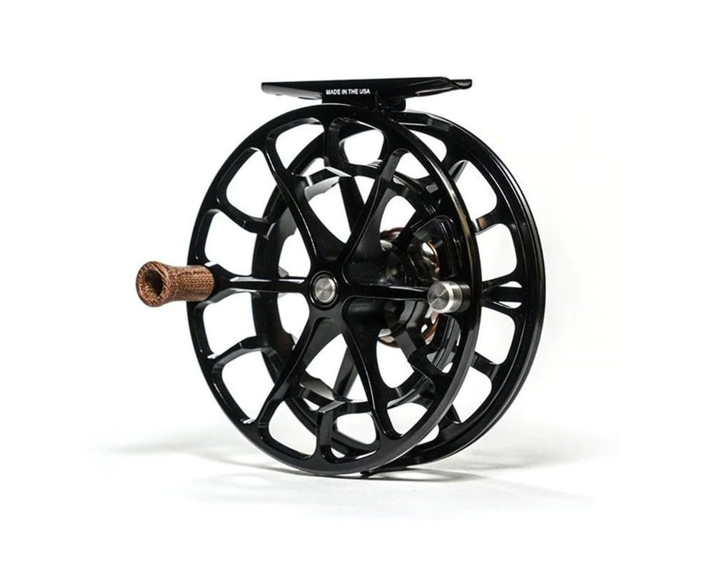 Animas reel ready for freshwater and saltwater fishing