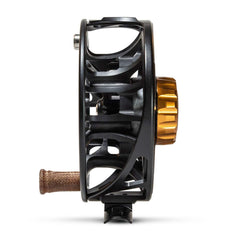 Ross Reels Animas reel canvas phenolic handle in matte black