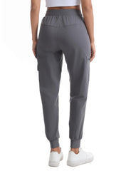 Rrosseyz pants carbon grey zip pocket detail for valuables during travel