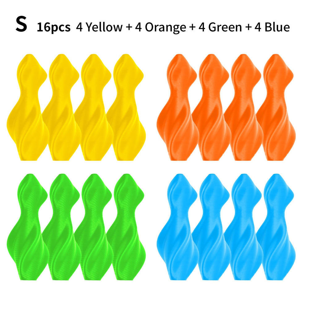 Pack shot: eight S-16pcs 2.5in rotating catfish floats