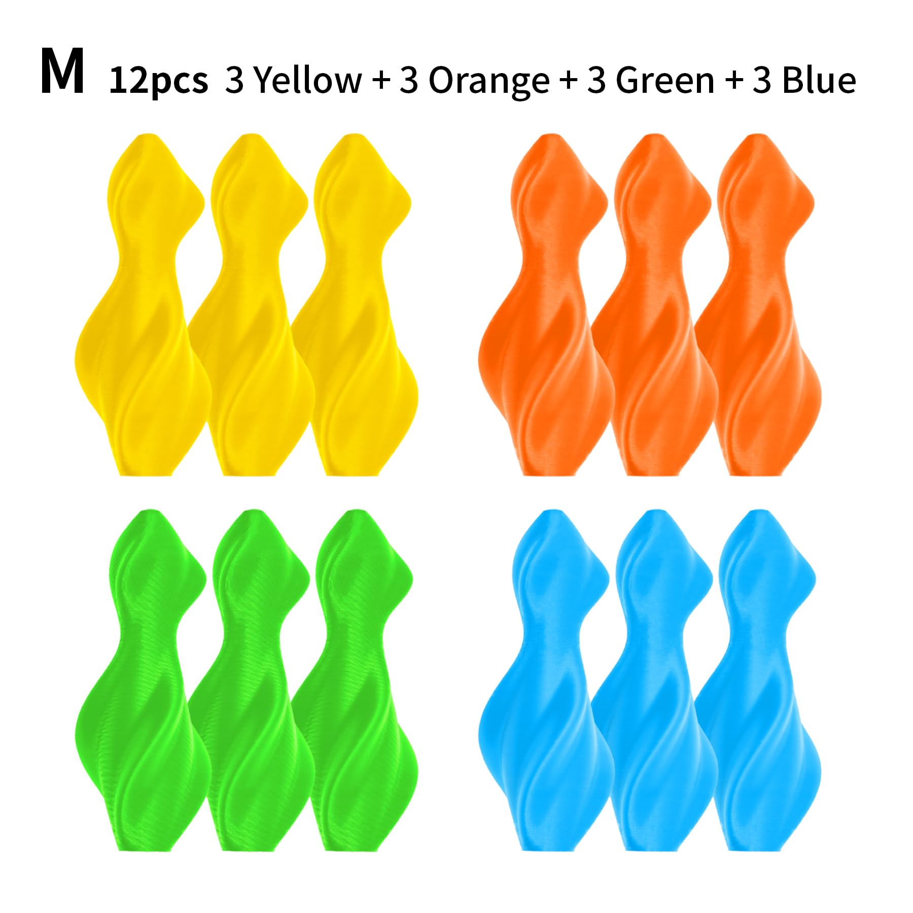 Full product view of Rotating Catfish Float (M-12pcs-3inches)