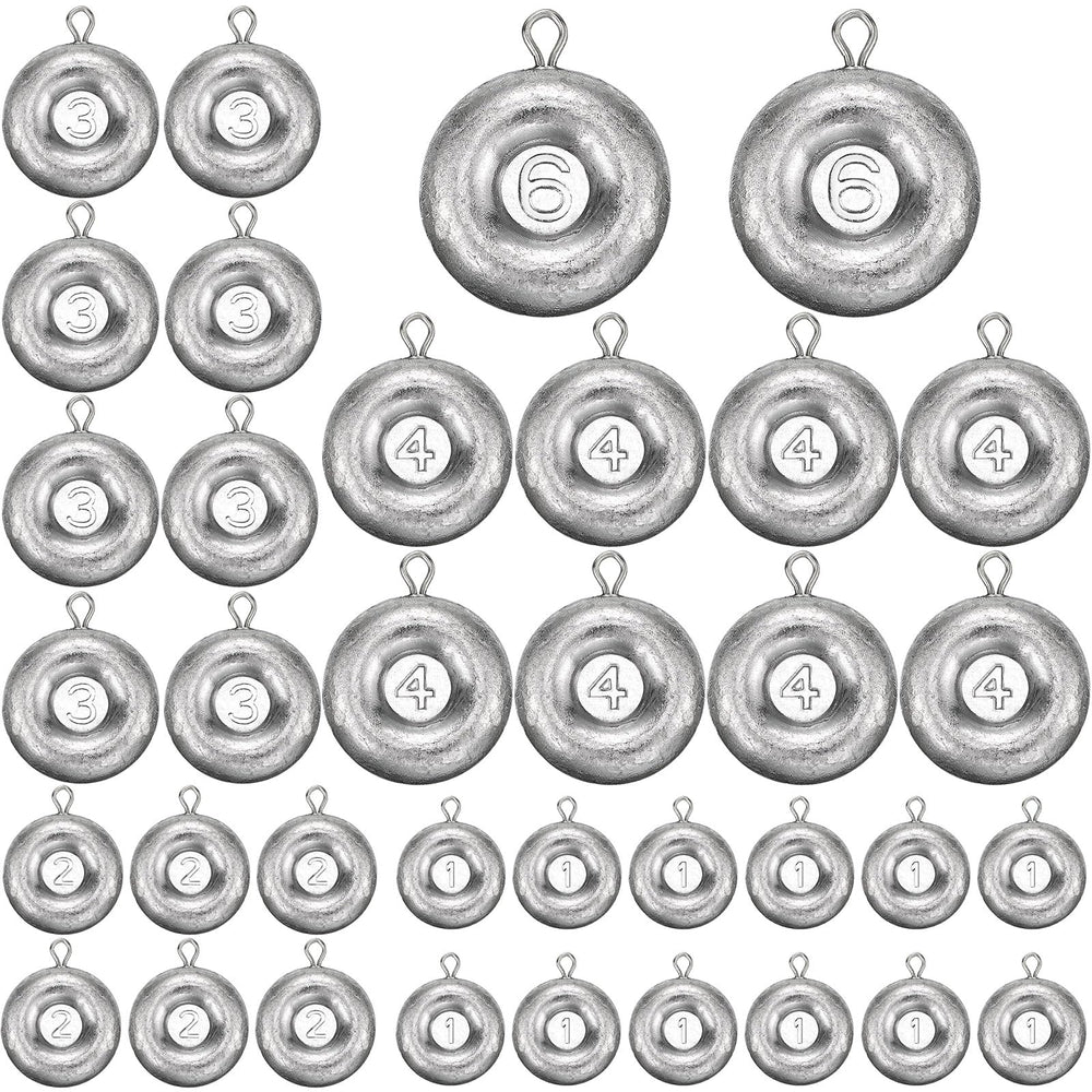 Rotatingpals 1oz disc sinker with center hole