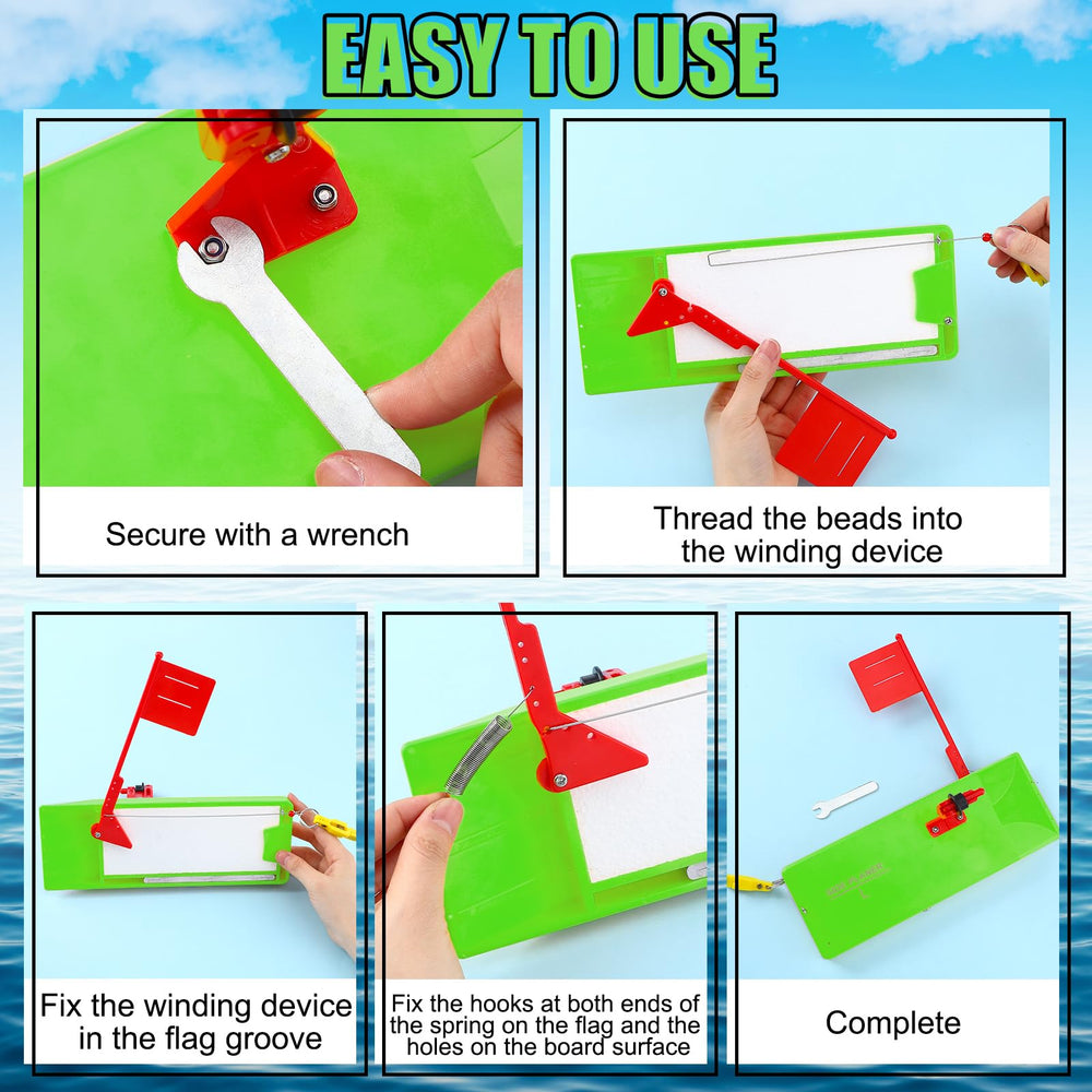 Rotatingpals planer board ABS and EVA materials endure saltwater.