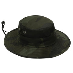 Rothco 12106 Midnight Camo Adjustable Boonie Hat - front view