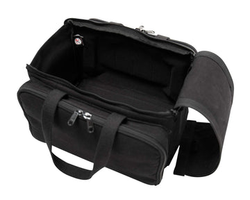 Rothco 19289 pistol pocket keeps a firearm secure and protected.