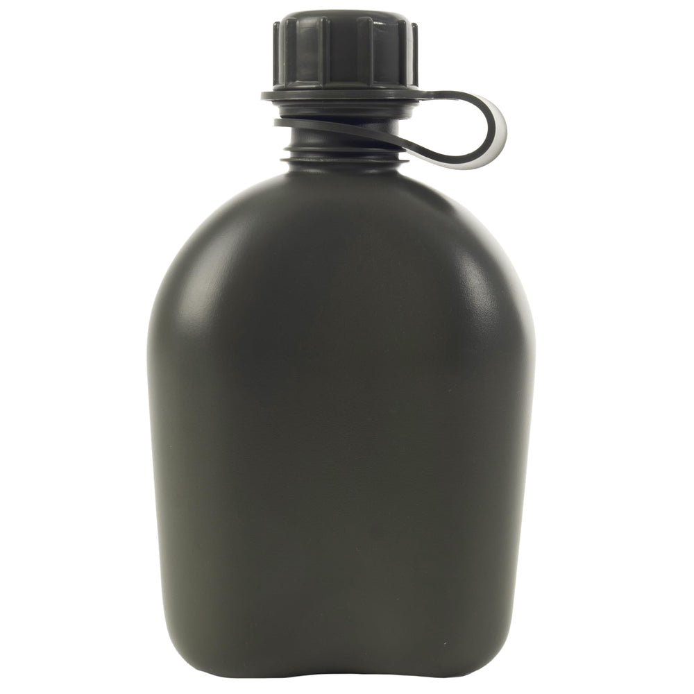 Rothco 1qt canteen BPA-free label highlights safe material