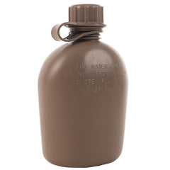 Rothco 1-Quart Canteen with screw-cap ensuring a leak-proof seal on hikes.