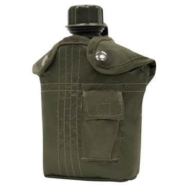 Rothco 3 Piece Canteen Kit cover protects the canteen during rugged adventures