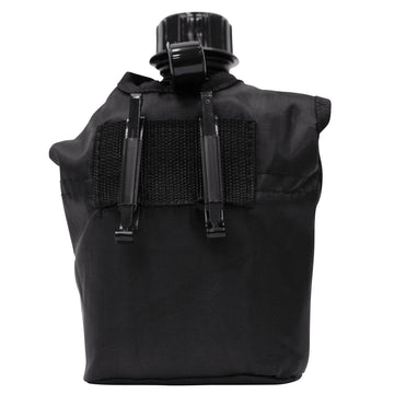 Rothco felt-lined cover cushions the canteen during rugged hikes.