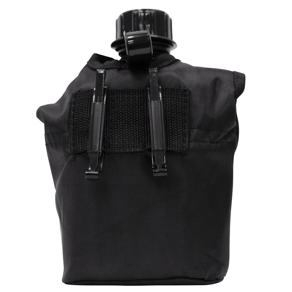 Rothco felt-lined cover cushions the canteen during rugged hikes.