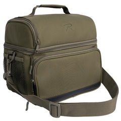 Rothco 925 lunch cooler with main compartment keeps meals organized and cool.