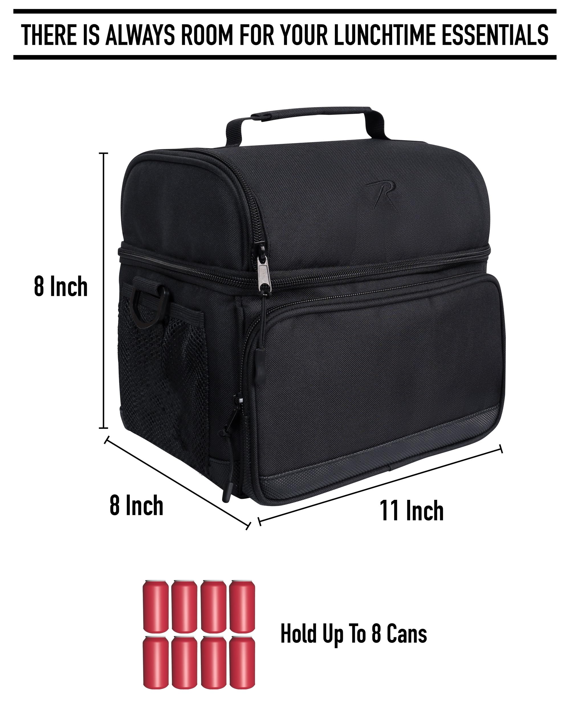 Rothco 925 Lunch Cooler padded top handle for easy grabbing and carrying