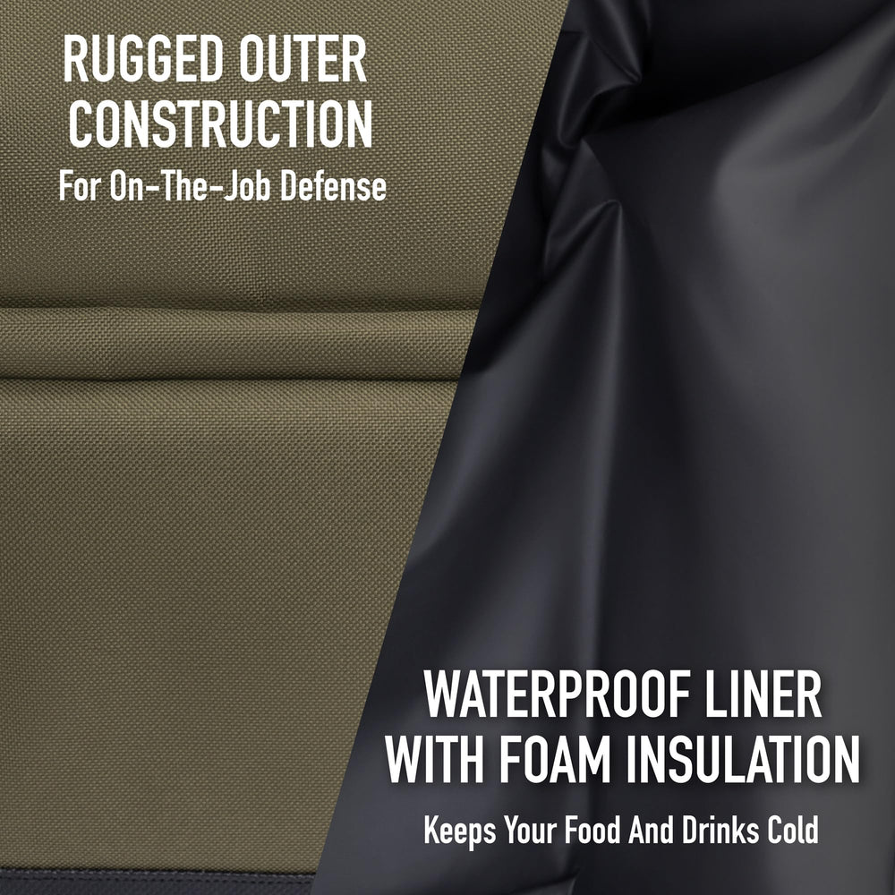 Rothco 925 Lunch Cooler removable shoulder strap enables comfortable crossbody wear