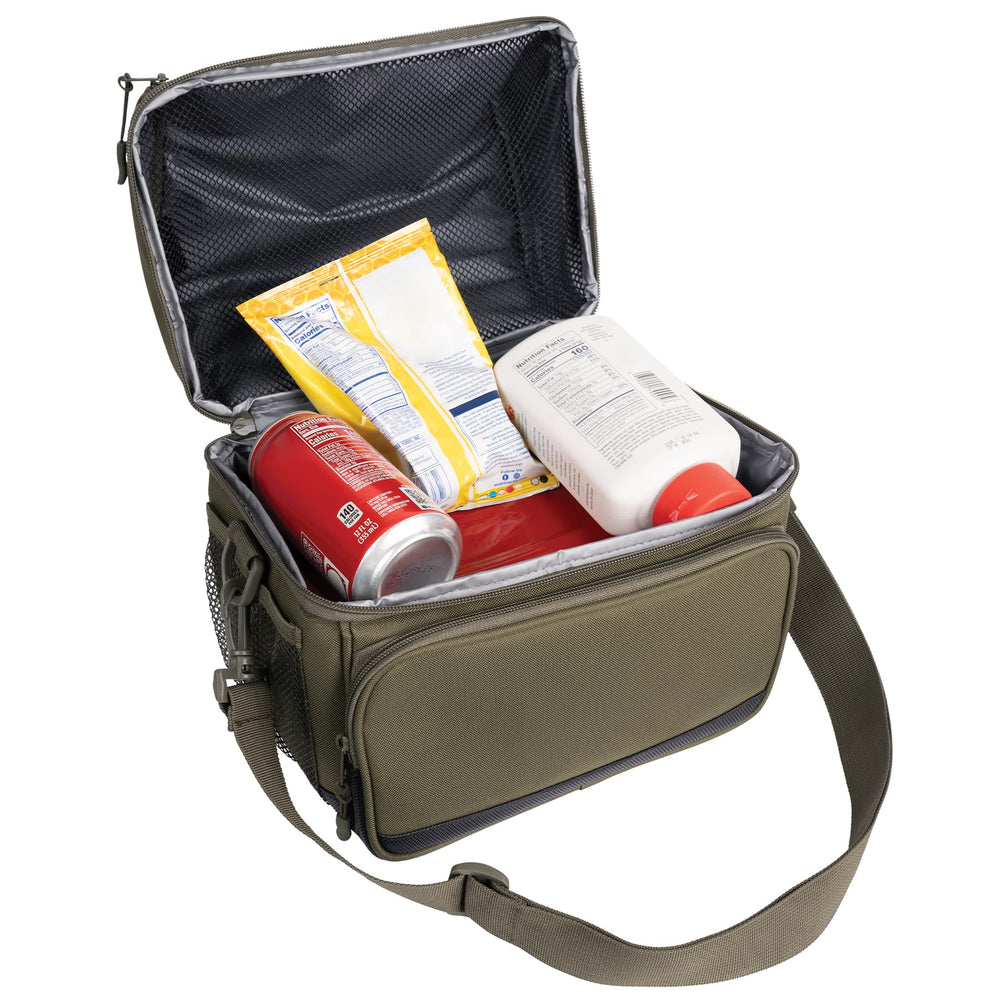 Rothco 925 lunch cooler in use at the park keeping beverages cold.