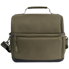 Rothco 925 lunch cooler showing upper insulated pocket for snacks on the go.